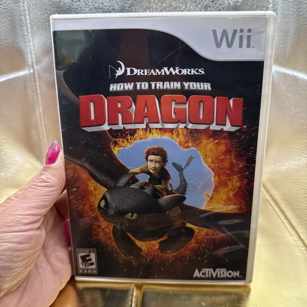 How to Train Your Dragon (Nintendo Wii, 2010) CIB Tested And Working
